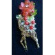 Giraffe in the Jungle Brooch